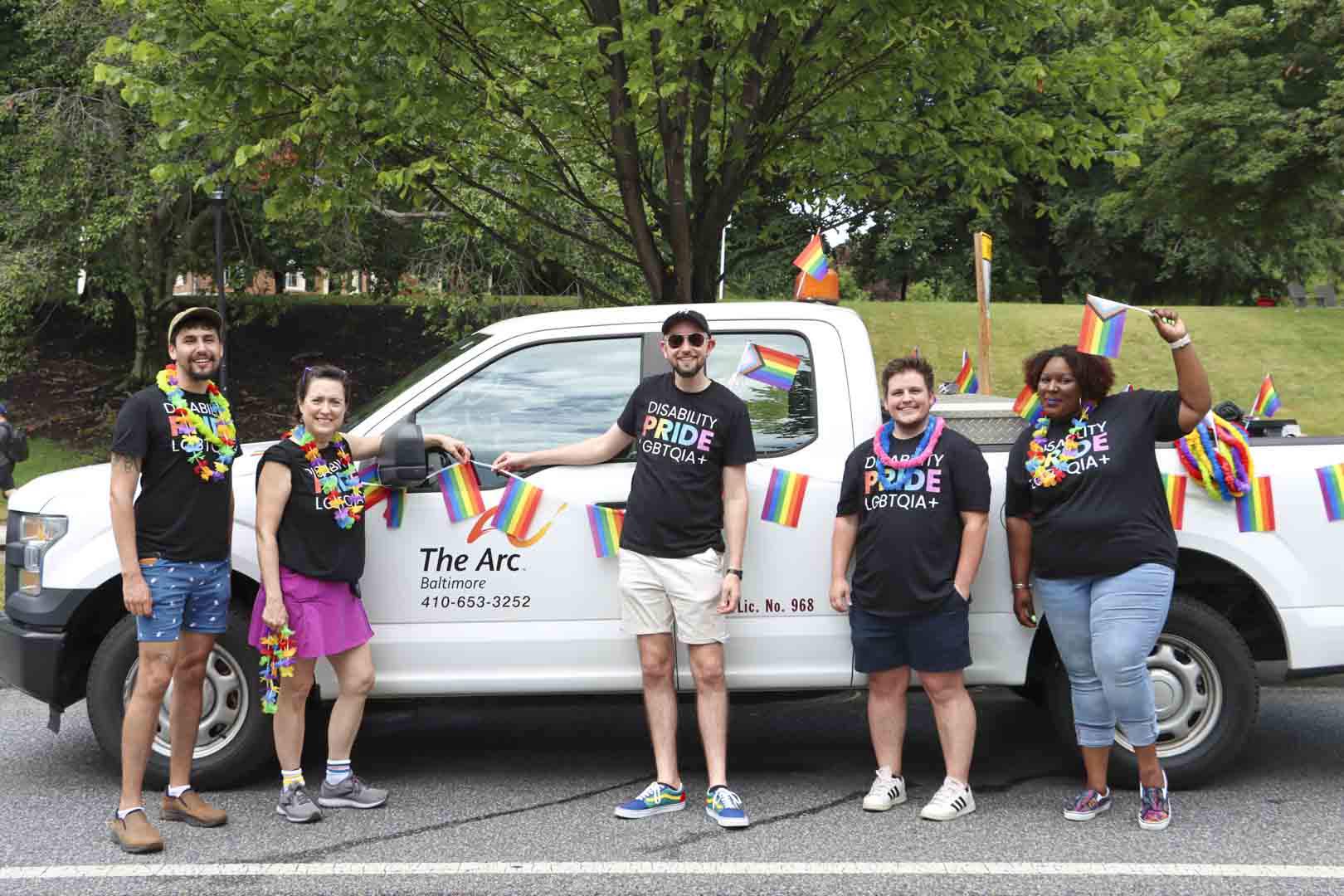 The Arc Baltimore at the Baltimore Pride Parade 2023 The Arc Baltimore